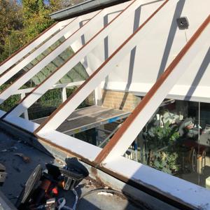 Glascentrabavikhove Renovatiedakglas
